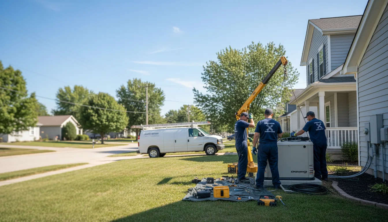 Generator Installation in Crescent City, IL near me